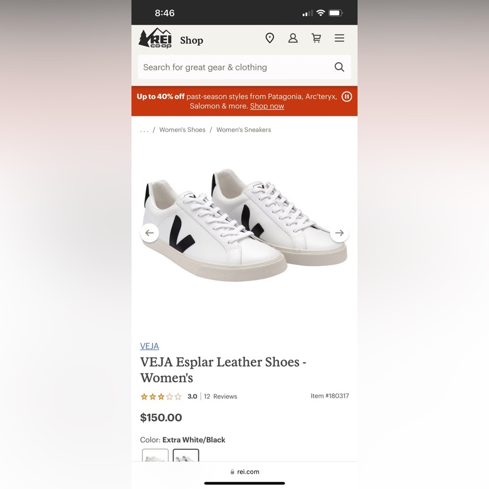 VEJA Esplar Leather Shoes